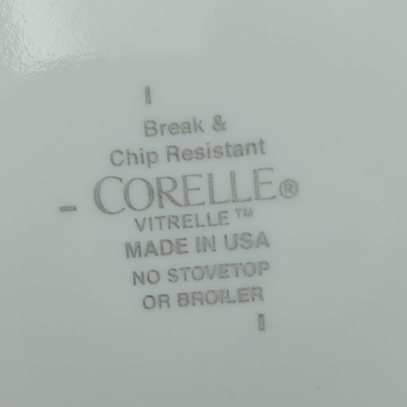 Corelle Pretty Pink Square Luncheon Plates Corning Pink Flowers Lunch Plates - Picture 6 of 6